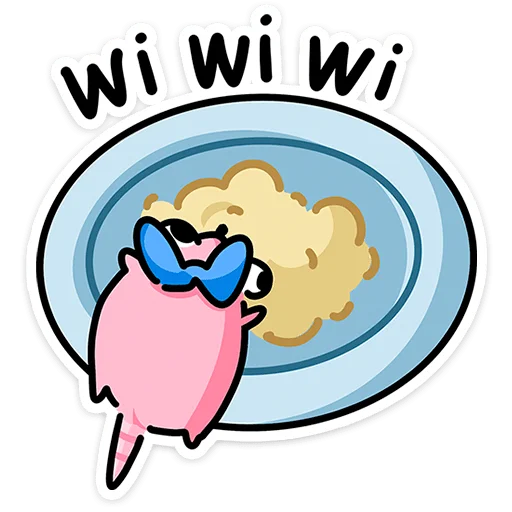 🐭 Стикер «Крыса Кристина» для Telegram