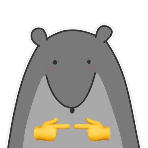 🫣 Стикер «Пацюк від» для Telegram