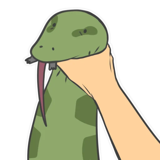 🐍 Стикер «Пацюк від» для Telegram
