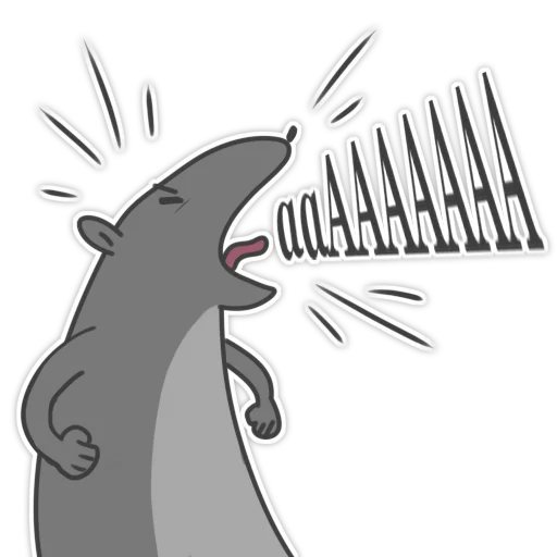 🐭 Стикер «Пацюк від» для Telegram