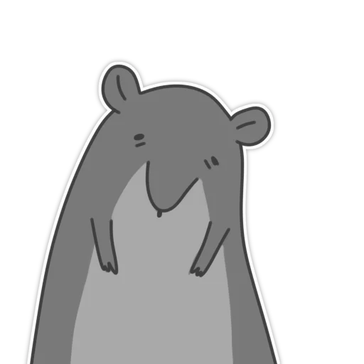 🐭 Стикер «Пацюк від» для Telegram