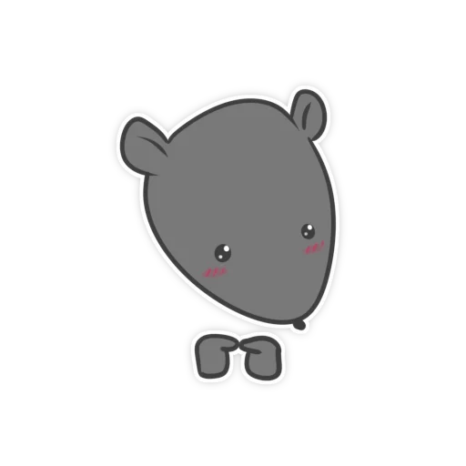 🥺 Стикер «Пацюк від» для Telegram
