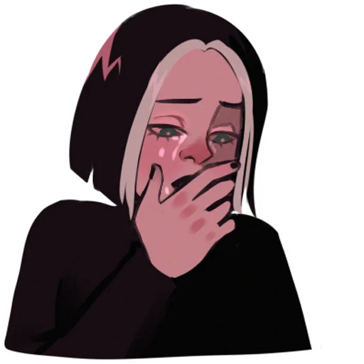 😥 Стикер «ratatagirl» для Telegram