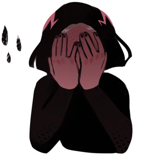 😞 Стикер «ratatagirl» для Telegram