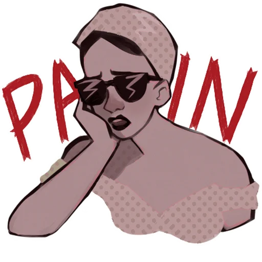 😩 Стикер «ratatagirl» для Telegram