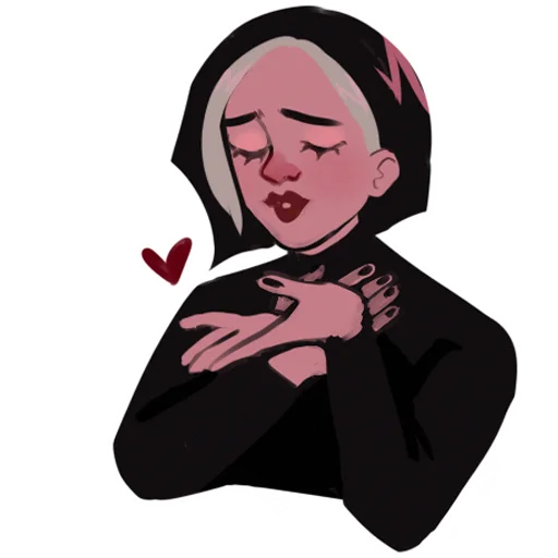 😘 Стикер «ratatagirl» для Telegram