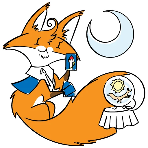 🧙‍♀️ Стикер «drekhann лиски-крыски» для Telegram