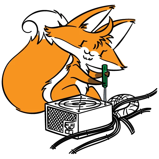 🪛 Стикер «drekhann лиски-крыски» для Telegram