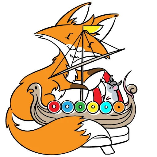 ⚔️ Стикер «drekhann лиски-крыски» для Telegram