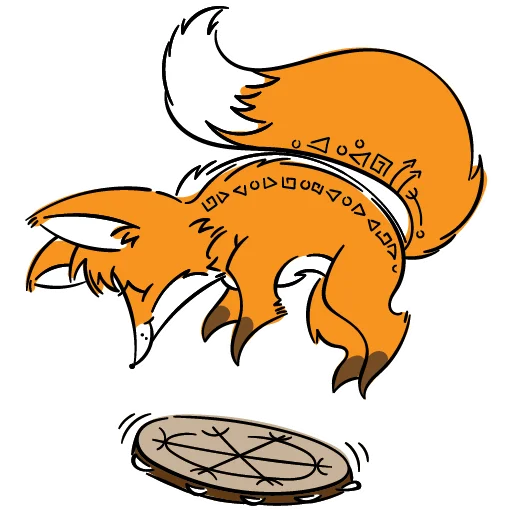 🥁 Стикер «drekhann лиски-крыски» для Telegram