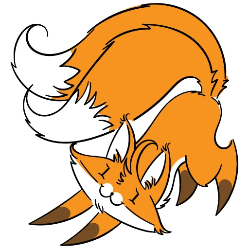 👺 Стикер «drekhann лиски-крыски» для Telegram