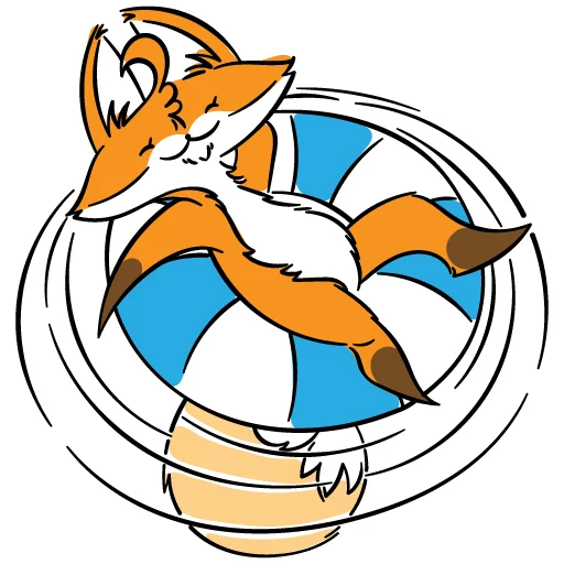 🏖 Стикер «drekhann лиски-крыски» для Telegram