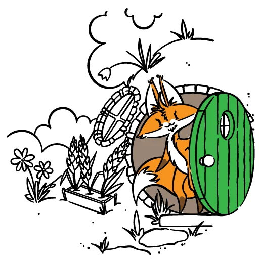 🏡 Стикер «drekhann лиски-крыски» для Telegram
