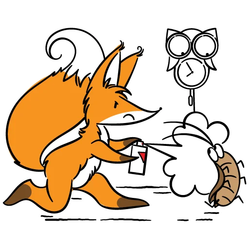 🪳 Стикер «drekhann лиски-крыски» для Telegram