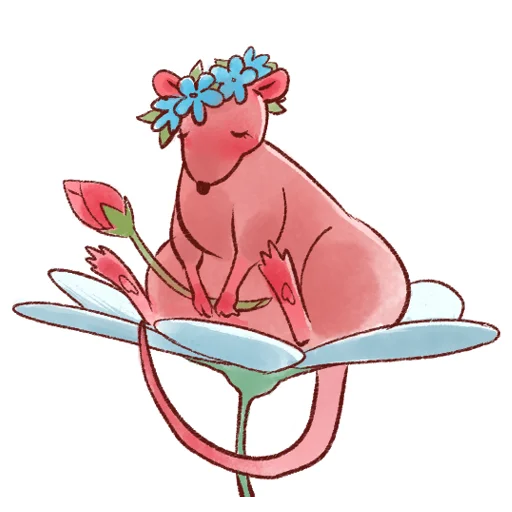 🌷 Стикер «Криси» для Telegram