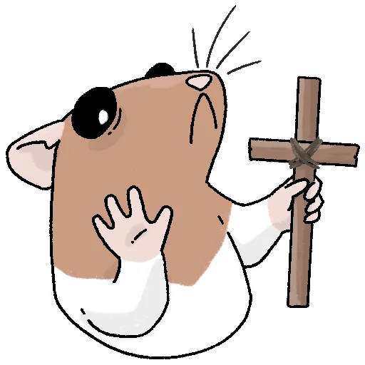 😲 Стикер «Будни крысовода» для Telegram