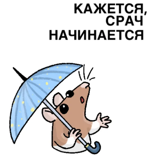 🤬 Стикер «Будни крысовода» для Telegram