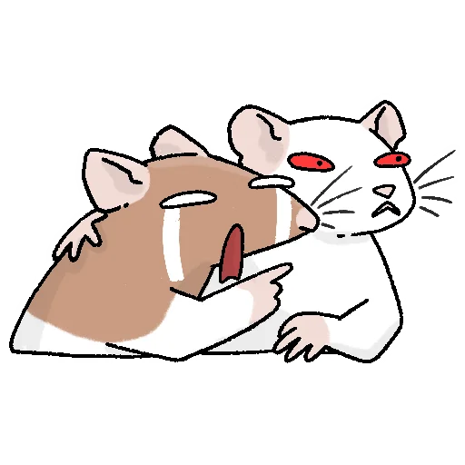 🐀 Стикер «Будни крысовода» для Telegram