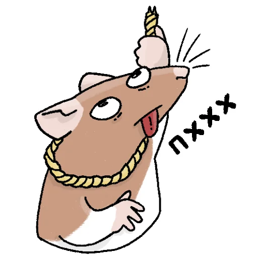 🐀 Стикер «Будни крысовода» для Telegram