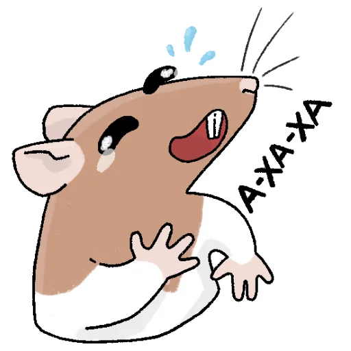 🤣 Стикер «Будни крысовода» для Telegram