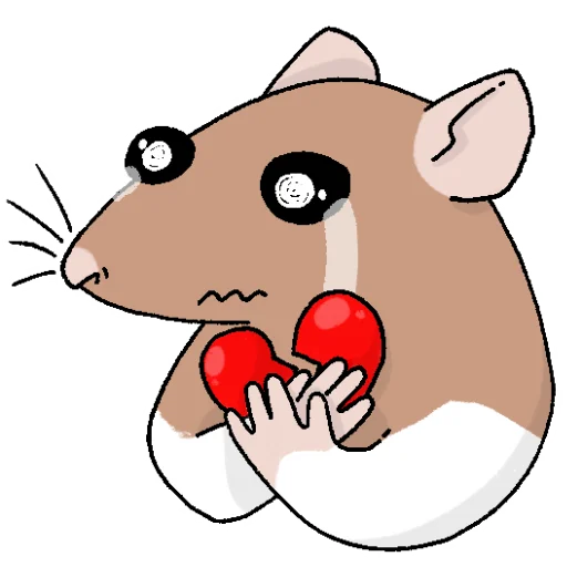 💔 Стикер «Будни крысовода» для Telegram