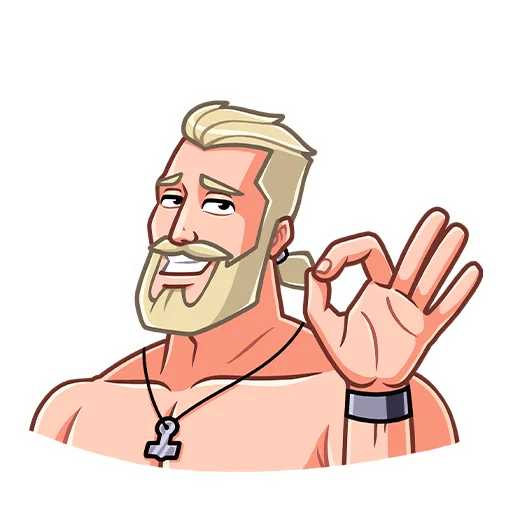 👌 Стикер «Рейв» для Telegram