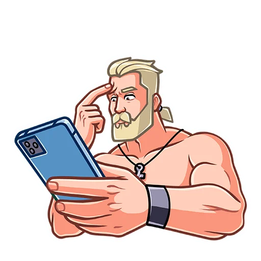 📲 Стикер «Рейв» для Telegram