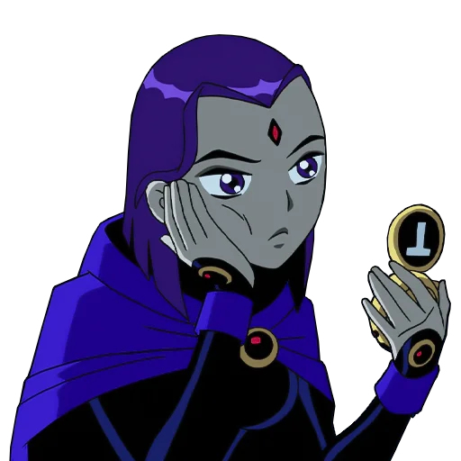 😕 Стикер «Raven Stickers» для Telegram