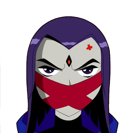 🤐 Стикер «Raven Stickers» для Telegram