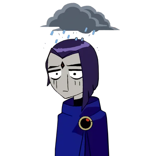 😓 Стикер «Raven Stickers» для Telegram