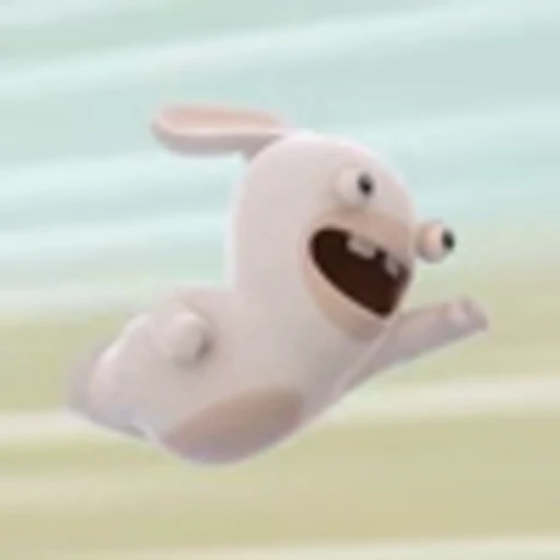 🫡 Эмодзи «Raving rabbids - Бешеные кролики» для Telegram