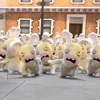 🧟‍♂️ Эмодзи «Raving rabbids - Бешеные кролики» для Telegram