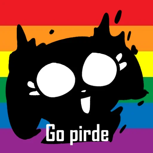 🏳️‍🌈 Стикер «RWT3» для Telegram