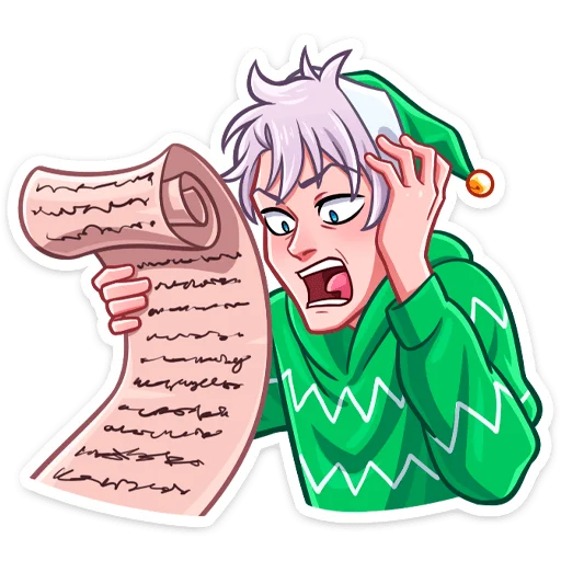 😡 Стикер «Рей и Эвер» для Telegram