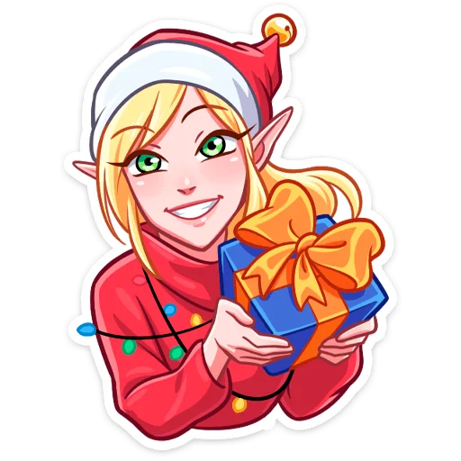 🎁 Стикер «Рей и Эвер» для Telegram