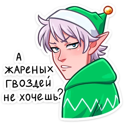 ❓ Стикер «Рей и Эвер на каникулах» для Telegram