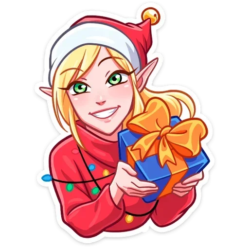 🎁 Стикер «Рей и Эвер на каникулах» для Telegram