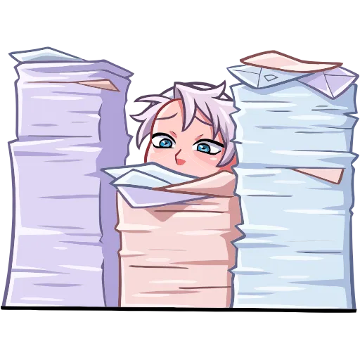 📚 Эмодзи «Рей и Эвер» для Telegram