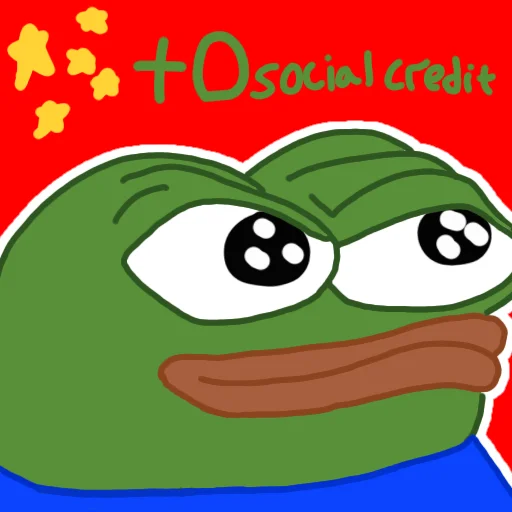 🇨🇳 Стикер «Небуди» для Telegram