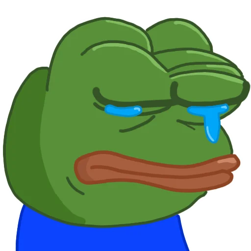 😢 Стикер «Небуди» для Telegram