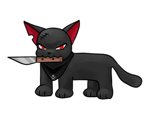 🔪 Стикер «К» для Telegram