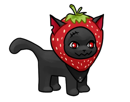 🍓 Стикер «К» для Telegram