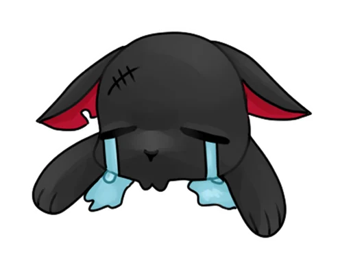 😭 Стикер «К» для Telegram