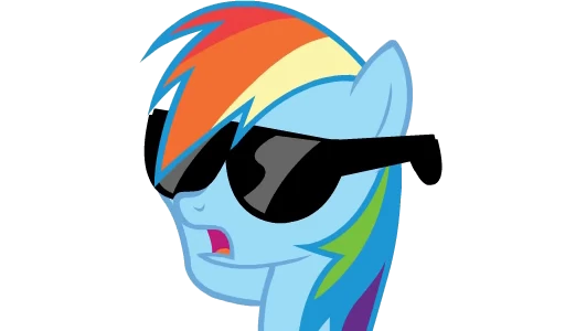 🌟 Стикер «My little pony» для Telegram