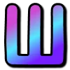 🔥 Эмодзи «Фиолетовый градиент, иконки таблички» для Telegram