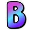 🔥 Эмодзи «Фиолетовый градиент, иконки таблички» для Telegram