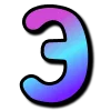 🔥 Эмодзи «Фиолетовый градиент, иконки таблички» для Telegram