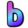 🔥 Эмодзи «Фиолетовый градиент, иконки таблички» для Telegram
