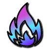 🔥 Эмодзи «Фиолетовый градиент, иконки таблички» для Telegram