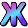 🔥 Эмодзи «Фиолетовый градиент, иконки таблички» для Telegram